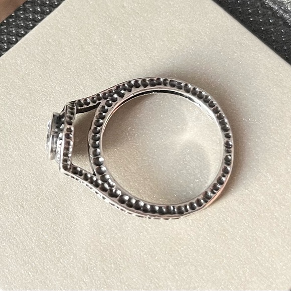 Silpada Sterling Silver Perfect Bliss Ring with Cubic Zirconia - Picture 5 of 8